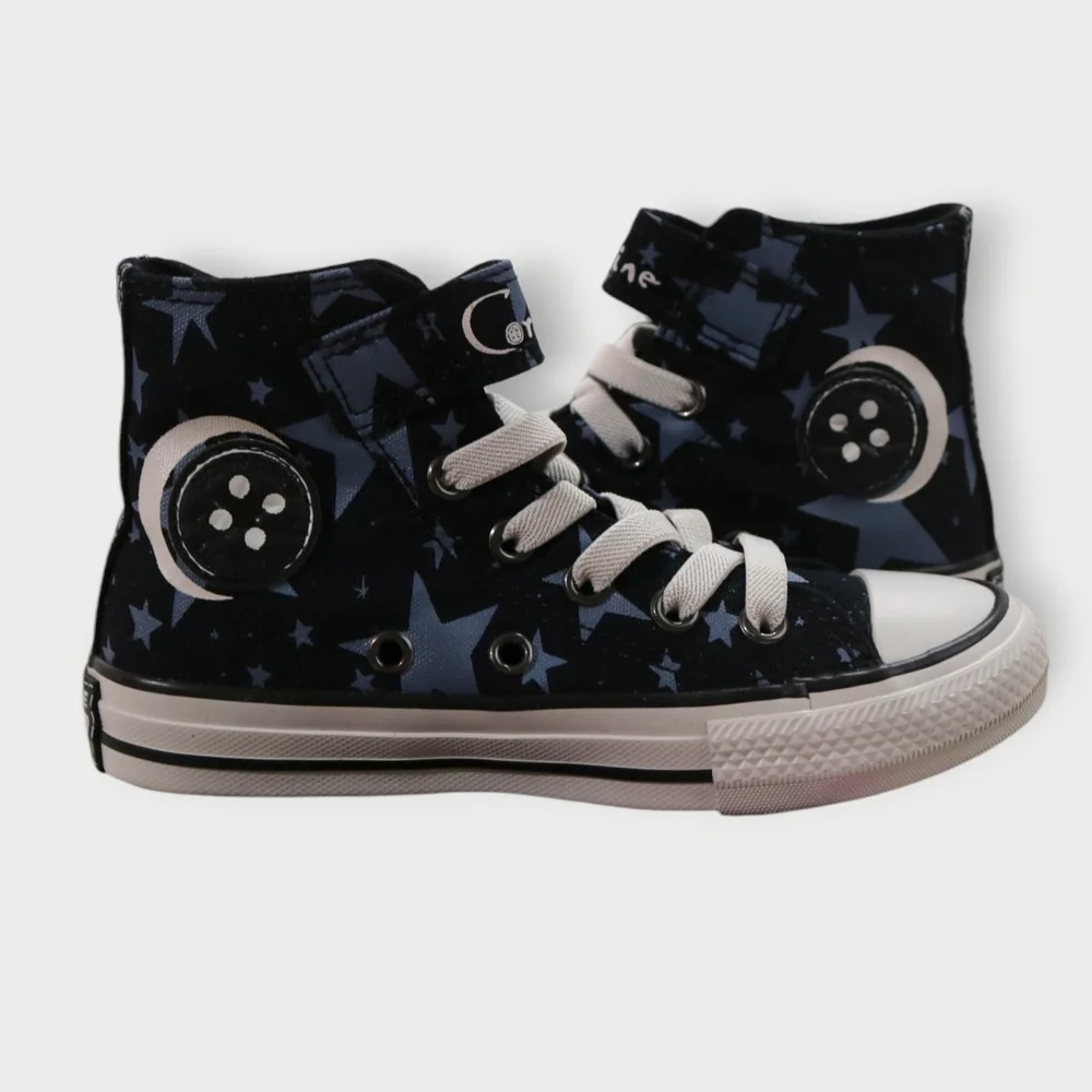 Rare NWB Converse X Coraline Chuck Taylor All Star Size US 11 Kids Laika NEW